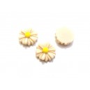 CRM13*4-19 - Cabochon rasina margareta bej 13*4mm