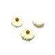 CRM13*4-20 - Cabochon rasina margareta ivory 13*4mm