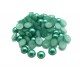 CAP6mm-06 - (10 buc.) Cabochon acril perla verde pal rece 6mm