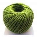 (1 metru) Snur iuta naturala olive 2mm