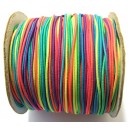 (1 metru) Snur elastic rotund multicolor 1mm