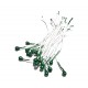 STA3-4mm-02A - (10 buc.) Stamine verde padure perlat 3-4mm