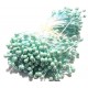 DISPONIBIL 1 SET CU 65 BUCATI - STA3-4mm-07 - Stamine alb albastrui perlat 3-4mm
