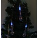 DISPONIBIL 1 BUCATA - Instalatie luminoasa interior brad lacrima 40 becuri bleu ciel - STOCURI LIMITATE!!!