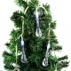 DISPONIBIL 1 BUCATA - Instalatie luminoasa interior brad lacrima 40 becuri bleu ciel - STOCURI LIMITATE!!!