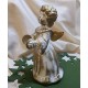 DISPONIBIL 2 BUCATI - Ingeras auriu cu talere 22*11cm