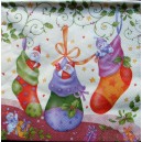 (1 bucata) - Servetel hartie Craciun 33*33cm