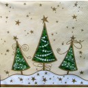 (1 bucata) - Servetel hartie Craciun 33*33cm
