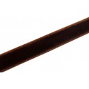 (1 metru) Panglica catifea maro 10mm