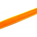 (1 metru) Panglica catifea portocaliu intens 10mm