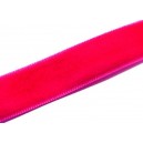(1 metru) Panglica catifea roz fucsia 15.9mm
