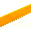 (1 metru) Panglica catifea portocalie 15.9mm