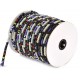SBT6mm-07 - (1 metru) Snur bumbac tribal rotund multicolor 6mm