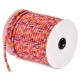 SBT6mm-08 - (1 metru) Snur bumbac tribal rotund multicolor 6mm
