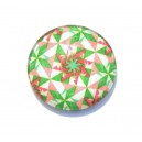 DISPONIBIL 1 BUCATA - CSP25mm-A-331 - Cabochon sticla print etnic 25mm - STOC FOARTE LIMITAT!!!