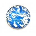 CSP20mm-A- - Cabochon sticla print model floral 20mm - STOC FOARTE LIMITAT!!!