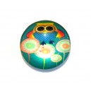 CSP20mm-A- - Cabochon sticla print bufnite 20mm - STOC FOARTE LIMITAT!!!