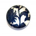 CSP20mm-A- - Cabochon sticla print model floral 20mm - STOC FOARTE LIMITAT!!!