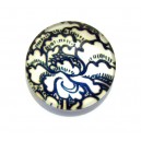 CSP20mm-A- - Cabochon sticla print model floral 20mm - STOC FOARTE LIMITAT!!!
