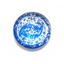 CSP20mm-A- - Cabochon sticla print model floral 20mm - STOC FOARTE LIMITAT!!!