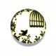 CSP20mm-A- - Cabochon sticla print colivii 20mm - STOC FOARTE LIMITAT!!!