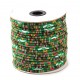 SBT4mm-02 - (1 metru) - Snur bumbac tribal rotund multicolor 4mm 