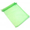 SO23*17cm-04 - Saculet organza verde crud 23*17cm