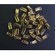 (20 buc.) Capat snur auriu 9*3.5mm