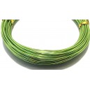 SMA1.5mm-04 - (1 spira) Sarma modelaj aluminiu verde pal 1.5mm