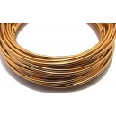 SMA2mm-18 - (1 spira) Sarma modelaj aluminiu portocaliu caisa 2mm