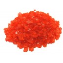 (60 grame) - Pietricele decorative rosii 2-6mm