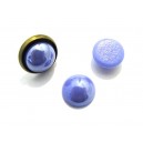 CSCP-R12mm-06 - Cabochon sticla rotund bleu perlat 12mm - STOC LIMITAT!!!