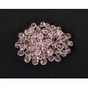 MFR364 - Rondele cristal fatetate roz piersica pal 6x4mm 