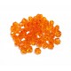 MFB421 - (10 buc.) Cristale portocalii biconice fatetate 6mm 