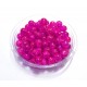 MSCR8mm-34 - (10 buc.) Margele crackle roz fucsia sfere 8mm