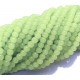 MSP443 - (10 buc.) Margele sticla verde pal sfere 6mm
