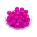 MSP485 - Margele sticla magenta sfere 12mm