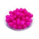MSP486 - Margele sticla roz fucsia sfere 10mm