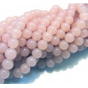 MSP500 - (10 buc.) Margele sticla nude plamaniu sfere 4mm