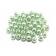 PA5mm-06 - (50 buc.) Perle acril verde pal sfere 5mm