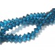MFB561 - Cristale albastru marin biconice fatetate 6*3mm