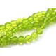 MFS579 - (10 buc.) Cristale verde mar sfere fatetate 6mm