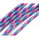 SP4mm-31  - (1 metru) Snur paracord plat multicolor 4mm