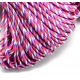 SP4mm-44  - (1 metru) Snur paracord plat multicolor 4mm