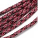 SP4mm-54  - (1 metru) Snur paracord plat visiniu 4mm