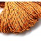 SP4mm-58  - (1 metru) Snur paracord plat portocaliu 4mm