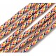 SP4mm-59  - (1 metru) Snur paracord plat multicolor 4mm