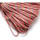 SP4mm-61  - (1 metru) Snur paracord plat multicolor 4mm