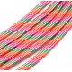 SP4mm-61  - (1 metru) Snur paracord plat multicolor 4mm
