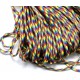 SP4mm-65  - (1 metru) Snur paracord plat multicolor 4mm